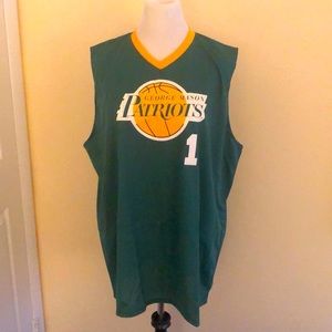 George Mason basketball marketing jersey